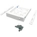 QNAP TRAY-35-WHT01 Drive Bay Adapter Internal - White - 1 x HDD Supported - 1 x Total Bay - 1 x 3.5" Bay - Plastic