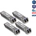 TRENDnet SFP Single-Mode LC Module 4-Pack; TEG-MGBS10/4; For Single Mode Fiber; Distances up to 10km(6.2 Miles); Gigabit SFP; Supports Up to 1.25Gbps; IEEE 802.3z Gigabit Ethernet; Lifetime Protection - 4-Pack SFP Single Mode LC Module (10Km)
