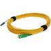 AddOn Fiber Optic Simplex Patch Network Cable - 65.62 ft Fiber Optic Network Cable for Transceiver, Network Device - First End: 1 x LC Network - Male - Second End: 1 x SC Network - Male - Patch Cable - OFNR, Riser - 9/125 µm - Yellow - 1.0