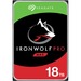 Seagate IronWolf Pro ST18000NE000 18 TB Hard Drive - 3.5" Internal - SATA (SATA/600) - Conventional Magnetic Recording (CMR) Method - Storage System Device Supported - 7200rpm - 5 Year Warranty - 20 Pack
