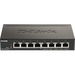 D-Link DGS-1100-08PV2 Ethernet Switch - 8 Ports - Manageable - 2 Layer Supported - 77.90 W Power Consumption - 64 W PoE Budget - Twisted Pair - PoE Ports - Desktop - Lifetime Limited Warranty