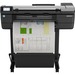 HP Designjet T830 Inkjet Large Format Printer - 24" Print Width - Color - Printer, Copier, Scanner - 26 Second Color Speed - 2400 x 1200 dpi - 1 GB - Ethernet - Wireless LAN - Sheetfed Color Scan - Sheetfed Color Copy - Roll Paper, Bond Paper, Coated Pape