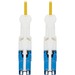 Eaton Tripp Lite Series 400G Duplex Singlemode 9/125 OS2 Fiber Optic Cable (CS-UPC/CS-UPC), Round LSZH Jacket, Yellow, 1 m - 3.28 ft Fiber Optic Network Cable for Network Device, Transceiver, Patch Panel, Network Switch - First End: 2 x CS Male Network - 