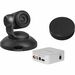 Vaddio ConferenceSHOT AV Conference Room System - Includes PTZ Camera, TableMIC Conference Microphone, and Embedder - Black