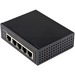 StarTech.com Industrial 5 Port Gigabit PoE Switch 30W - Power Over Ethernet Switch - GbE POE+ Network Switch - Unmanaged - IP-30 - 5 Port Gigabit PoE switch 30W PSE power per port to devices w/GbE on Cat5e/6 - Power over Ethernet Network IEEE 802.3af/at |