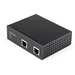 StarTech.com Industrial Gigabit PoE Extender - 60W 802.3bt PoE++ 100m/330ft - Power Over Ethernet Network Range Extender - IP-30 Hardened - Gigabit PoE Extender extends a power source by 100m to PD devices; Cascade 4 Power over Ethernet/PoE+ network exten