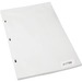 eSc Additional White Sheets - Legal - 8 1/2" (21.6 cm) x 14" (35.6 cm) Sheet Size - 3 x Holes - White Sheet(s) - 100 / Pack
