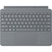 Microsoft- IMSourcing Type Cover Keyboard/Cover Case Microsoft Surface Go 2, Surface Go Tablet - Platinum - Stain Resistant - Alcantara Body - 7.5" Height x 9.8" Width x 0.2" Depth