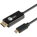 SIIG USB-C to DisplayPort Active Cable 4K 60Hz HDR - 2M - Thunderbolt 3 Compatible - Plug-n-Play