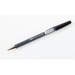 Offix Ballpoint Pen - Medium Pen Point - Black - Rubberized Barrel - 1 Each