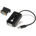 SIIG USB 3.0 to DVI / VGA Pro Adapter - 1080p @60Hz - Multiple Display Modes Supported - USB Bus Powered