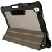MAXCases Extreme Folio Carrying Case (Folio) for 10.9" Apple iPad Air (2020) Tablet - Black, Clear - Shock Absorbing, Damage Resistant, Bump Resistant, Drop Resistant, Scratch Resistant, Wear Resistant, Tear Resistant
