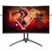 AOC AGON AG323QCX2 31.5" WQHD Curved Screen WLED Gaming LCD Monitor - 16:9 - Black, Gray - 32" Class - Vertical Alignment (VA) - 2560 x 1440 - 16.7 Million Colors - FreeSync - 400 Nit - 1 ms - 144 Hz Refresh Rate - HDMI - DisplayPort - USB Hub