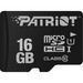 Patriot Memory 16 GB Class 10/UHS-I (U3) microSDHC - 80 MB/s Read - 10 MB/s Write - 2 Year Warranty