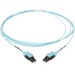 Panduit OM4 2f 2mm PC LSZH LC Uniboot /LC Uniboot Std Polarity Ult IL 7m - 22.97 ft Fiber Optic Network Cable for Network Device - First End: 2 x LC Network - Male - Second End: 2 x LC Network - Male - Patch Cable - LSZH - 50/125 µm - Aqua - 1 Pack