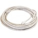 Quiktron Cat.5e UTP Patch Network Cable - 7 ft Category 5e Network Cable for Network Device - First End: 1 x RJ-45 Network - Male - Second End: 1 x RJ-45 Network - Male - Patch Cable - Gold Plated Connector - CM - 24 AWG - White - 1 Each