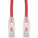AddOn 3ft Red CAT 6 PVC Ethernet Cable Snagless Easy Clear Boot TAA RJ-45 M/M - 3 ft Category 6 Network Cable for Network Device, Patch Panel, Hub, Switch, Media Converter, Router - First End: 1 x RJ-45 Network - Male - Second End: 1 x RJ-45 Network - Mal