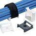 PANDUIT Tak-Ty Hook and Loop Cable Tie - Cable Tie - Black