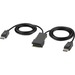 Belkin Modular DP Dual-Head Console Cable 6 ft. - 6 ft DisplayPort/Modular/USB KVM Cable for KVM Console, KVM Switch, Computer, Monitor, Keyboard, Mouse - First End: 2 x DisplayPort Digital Audio/Video - Male - Second End: 1 x Modular - Supports up to 384