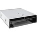 Icy Dock FlexiDOCK MB095SP-B Drive Enclosure for 5.25" SATA/600 - Serial ATA/600 Host Interface Internal - Black, Silver - 3 x HDD Supported - 2 x SSD Supported - 3 x Total Bay - 1 x 3.5" Bay - 2 x 2.5" Bay - Metal, Acrylonitrile Butadiene Styrene (ABS)