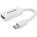 Manhattan Mini DisplayPort 1.1 to HDMI Adapter Cable, 1080p@60Hz, 17cm, Male to Female, White, Lifetime Warranty, Polybag - 5.91" HDMI/Mini DisplayPort A/V Cable for Notebook, MacBook, Audio/Video Device - First End: 1 x 19-pin HDMI 1.3 Digital Audio/Vide