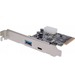 Manhattan SuperSpeed+ USB 3.1 PCI Express Card - PCI Express 2.0 x4 - External - 2 USB Port(s) - 2 USB 3.1 Port(s) - PC