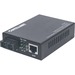 Intellinet Gigabit Ethernet Single Mode Media Converter, 10/100/1000Base-T to 1000Base-Lx (SC) Single-Mode, 20km (With 2 Pin Euro Power Adapter) - 1 x Network (RJ-45) - 1 x SC Ports - DuplexSC Port - Single-mode - Gigabit Ethernet - 1000Base-LX, 10/100/10