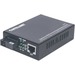 Intellinet Gigabit Ethernet WDM Bi-Directional Single Mode Media Converter, 10/100/1000Base-Tx to 1000Base-Lx (SC) Single-Mode, 20km, WDM (Rx1550/Tx1310) (With 2 Pin Euro Power Adapter) - 1 x Network (RJ-45) - 1 x SC Ports - DuplexSC Port - Single-mode - 