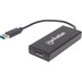 Manhattan SuperSpeed USB 3.0 to DisplayPort Adapter - USB 3.0 Type A - 1 x DisplayPort, DisplayPort