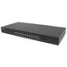 Intellinet 24-Port Gigabit Ethernet Switch with 10 GbE Uplink - 24 Ports - 2 Layer Supported - Modular - 17.50 W Power Consumption - Optical Fiber, Twisted Pair - 1U High - Rack-mountable, Desktop
