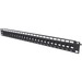 Intellinet Blank Patch Panel - 24 Port(s) - 1U High - 19" Wide - Rack-mountable