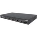 Intellinet 8-Port Gigabit Ethernet Ultra PoE Switch with 4 Uplink Ports and LCD Screen, 8 x PoE ports, IEEE 802.3bt Power over Ethernet (Ultra PoE), 2 x RJ45 Uplink, 2 x SFP Uplink, 380 W, Endspan, 19" Rackmount (With C14 2 Pin Euro Power Cord), Box - 8 P