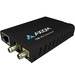 Axiom Transceiver/Media Converter - 1 x Network (RJ-45) - 1 x ST Ports - DuplexST Port - Multi-mode - Fast Ethernet - 100Base-FX, 10/100Base-TX - 1.24 Mile - DC