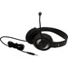 Avid Education AE-55 Headset - Stereo - Mini-phone (3.5mm) - Wired - 32 Ohm - 20 Hz - 20 kHz - Over-the-head - Binaural - Circumaural - 6 ft Cable - Bi-directional, Uni-directional, Noise Cancelling Microphone - Noise Canceling - Black