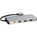 SMK-Link USB-C Dual 4K Multi-Stream Mini Docking Station - for Notebook/Camera/Scanner/Tablet/Monitor/Projector/TV - 100 W - USB Type C - 2 x USB 2.0 - 2 x USB 3.0 - USB Type-C - Network (RJ-45) - HDMI - VGA - Thunderbolt - Wired