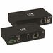 Tripp Lite USB Over Cat6 Extender Industrial 1-Port ESD Protection PoC TAA - 2 x Network (RJ-45) - 2 x USB - 331.36 ft Extended Range - Metal - Black