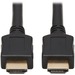 Eaton Tripp Lite Series High-Speed HDMI Cable with Ethernet (M/M), UHD 4K, 4:4:4, CL2 Rated, Black, 20 ft. - 20 ft HDMI A/V Cable for Audio/Video Device, Home Theater System, Digital Signage Player, Notebook, Tablet, PC, Blu-ray Player, Gaming Console, TV