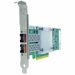 Axiom 10Gbs Dual Port SFP+ PCIe 3.0 x8 NIC Card for Dell - 540-BBIV - PCI Express 3.0 x8 - 1.25 GB/s Data Transfer Rate - Intel X710-BM2 - 2 Port(s) - Optical Fiber - 10GBase-X - SFP+ - Plug-in Card