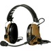 Peltor Comtac V Headset - Nexus TP-120, U-174 Plug - Wired/Wireless - Over-the-head - Omni-directional Microphone - Noise Canceling - Coyote Brown