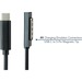JAR Systems Emulator Charging Cables for Surface Devices 4-Pack of USB-C PD to Surface 5-Pin Magnetic Tip Connectors - Charge Non-USB-C Devices with USB-C Technology - Surface 5-Pin Magnetic Tip Included Emulator Adapter Cables Compatible with Microsoft S