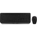 CHERRY GENTIX DESKTOP Wireless Keyboard and Mouse - Full Size,Black,Battery Status Indicator,Symmetrical Mouse