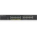 ZYXEL 24-port GbE Smart Managed PoE Switch - 24 Ports - Manageable - 2 Layer Supported - 166.50 W Power Consumption - 130 W PoE Budget - Twisted Pair - PoE Ports - Rack-mountable, Desktop - Lifetime Limited Warranty