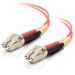 C2G Fiber Optic Duplex Network Cable - 16.40 ft Fiber Optic Network Cable for Network Device - First End: 2 x LC Network - Male - Second End: 2 x LC Network - Male - Patch Cable - 62.5/125 µm - Orange - TAA Compliant