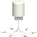 Fortinet FANT-06ABGN-0606-O-R Antenna - 2400 MHz to 2500 MHz, 5150 MHz to 5850 MHz - 6 dBi - Outdoor, Wireless Data Network, IndoorWall/Mast - Omni-directional - RP-SMA Connector