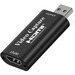 4XEM HDMI/USB Audio/Video Adapter - USB 2.0 - HDMI Digital Audio/Video - Black