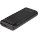 Aluratek 20,000mAh 65W Fast Charge PD Power Bank with USB Type-C - For Mobile Device, iPad Pro, Notebook, MacBook Pro, MacBook Air, Smartphone, Tablet PC, USB Device, iPhone X, iPhone Xs, iPhone 8, ... - Lithium Ion (Li-Ion) - 20000 mAh - 3.25 A - 5 V DC,