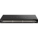 D-Link DGS-1520-52 Layer 3 Switch - 50 Ports - Manageable - 3 Layer Supported - Modular - 51.20 W Power Consumption - Twisted Pair, Optical Fiber - 1U High - Rack-mountable - Lifetime Limited Warranty