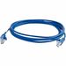 Quiktron Q-Series 28 AWG CAT6 Patch Cable, Blue, 12 FT - 12 ft Category 6 Network Cable for Network Device - First End: 1 x RJ-45 Network - Male - Second End: 1 x RJ-45 Network - Male - Patch Cable - Gold Plated Contact - 28 AWG - Blue, Orange, White/Oran