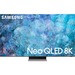 Samsung QN900A QN65QN900A 64.5" Smart LED-LCD TV - 8K UHD - Stainless Steel, Frost Silver - Q HDR, HLG, HDR10+ - Neo QLED Backlight - Bixby, Google Assistant, Alexa Supported - Netflix, Amazon Prime, Hulu, Disney+, YouTube, VUDU, ESPN - 7680 x 4320 Resolu