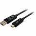 Comprehensive Pro AV/IT USB 10G (3.2 Gen 2) A Male to C Male AOC Active Plenum Cable 50ft - 50 ft Fiber Optic Data Transfer Cable for Webcam, PTZ Camera, USB Hub, Keyboard/Mouse, Microphone, External Hard Drive, Flash Drive, Virtual Reality Glasses, Print
